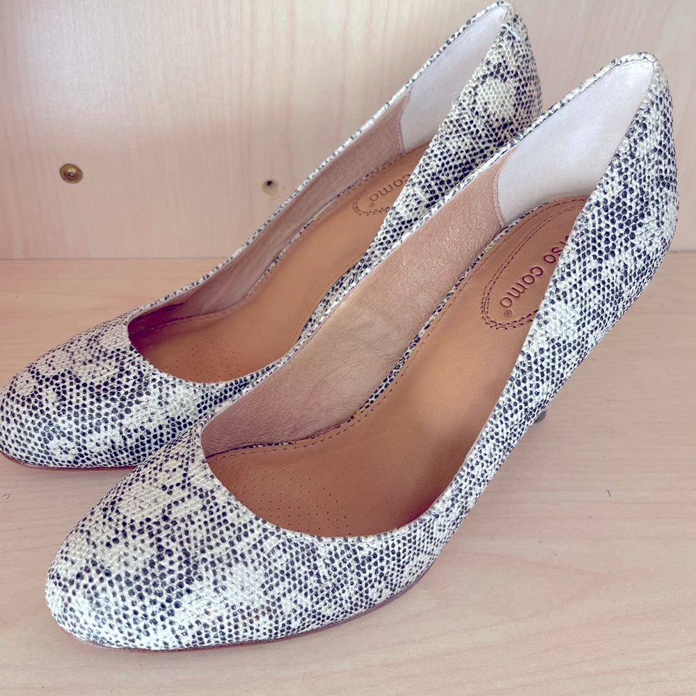Corso Como Snakeskin pumps